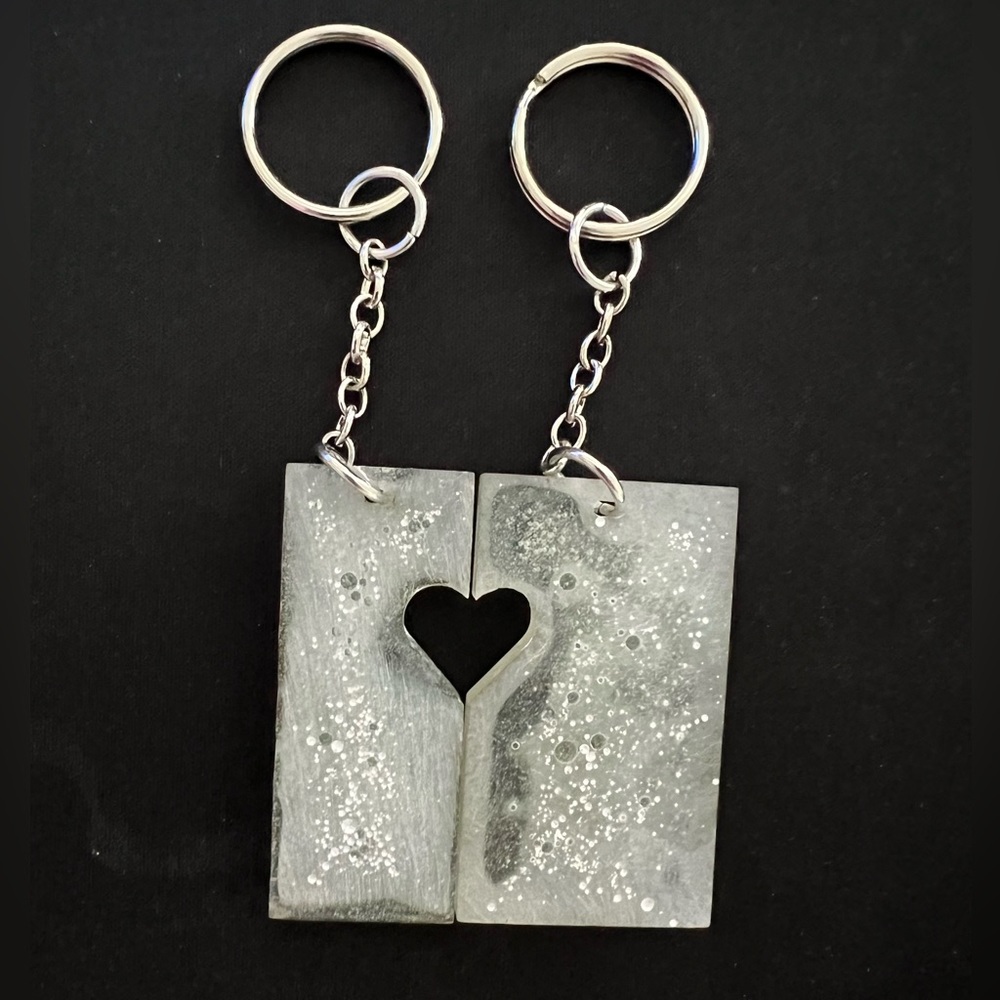 His and hers or best friend’s keychains
